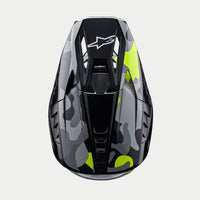 Alpinestars 2026 Supertech SM5 Rover 2 Dark Grey Yellow Flou Motocross Helmet