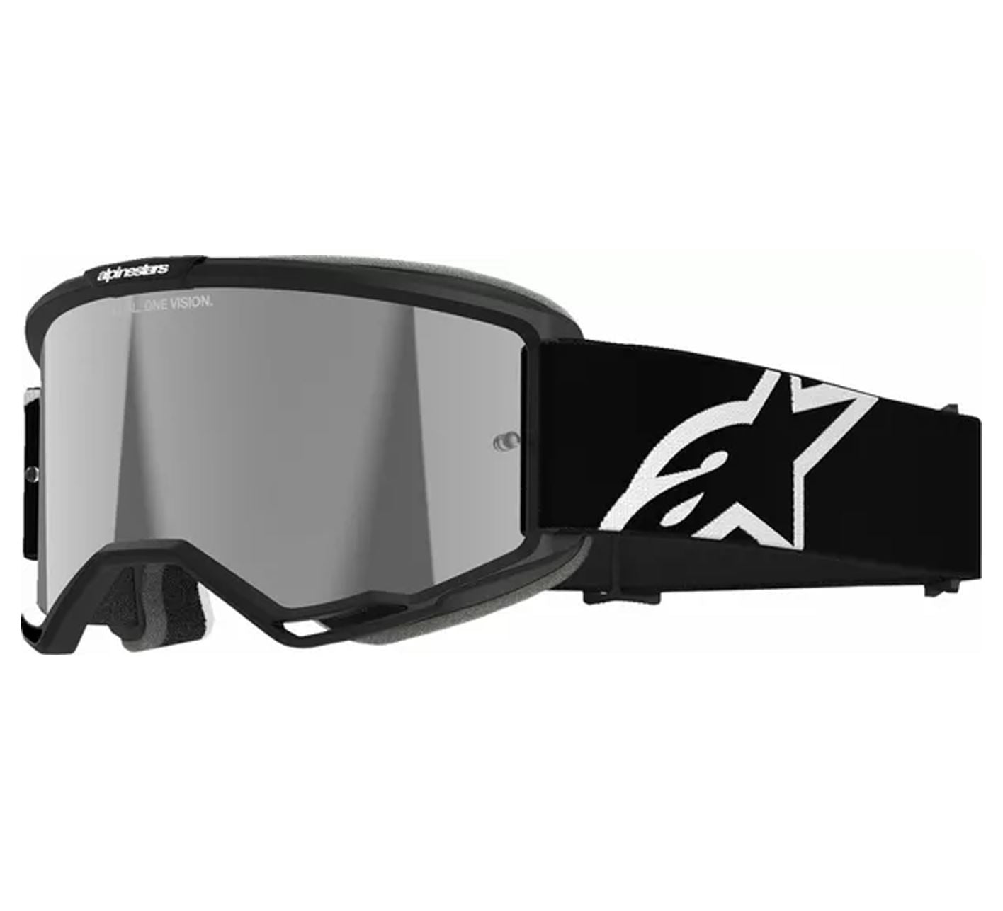 Alpinestars 2025 Goggles Vision 5 Corp Black Mirror Silver