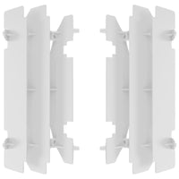 Polisport Radiator Louvres Grills White For Suzuki RM 125 2001-2008