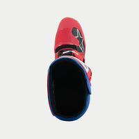 Alpinestars 2026 Tech 5 Motocross Boots Bright Red Dark Red Alpine Blue