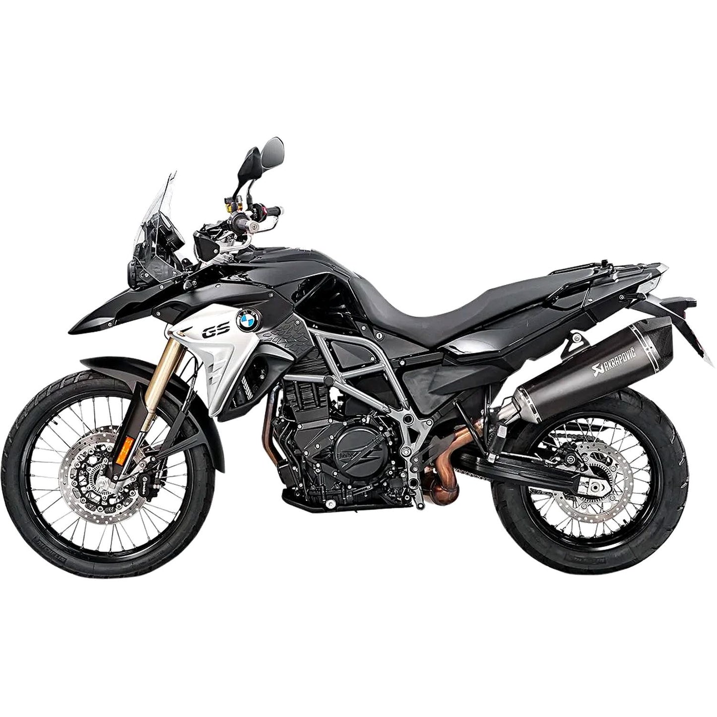 Akrapovic Titanium Black Line Slip On Silencer For BMW F 800 GS 2008-2012