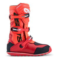 Alpinestars 2027 Tech-T Trials Boots Red Fluo Black Bright Red