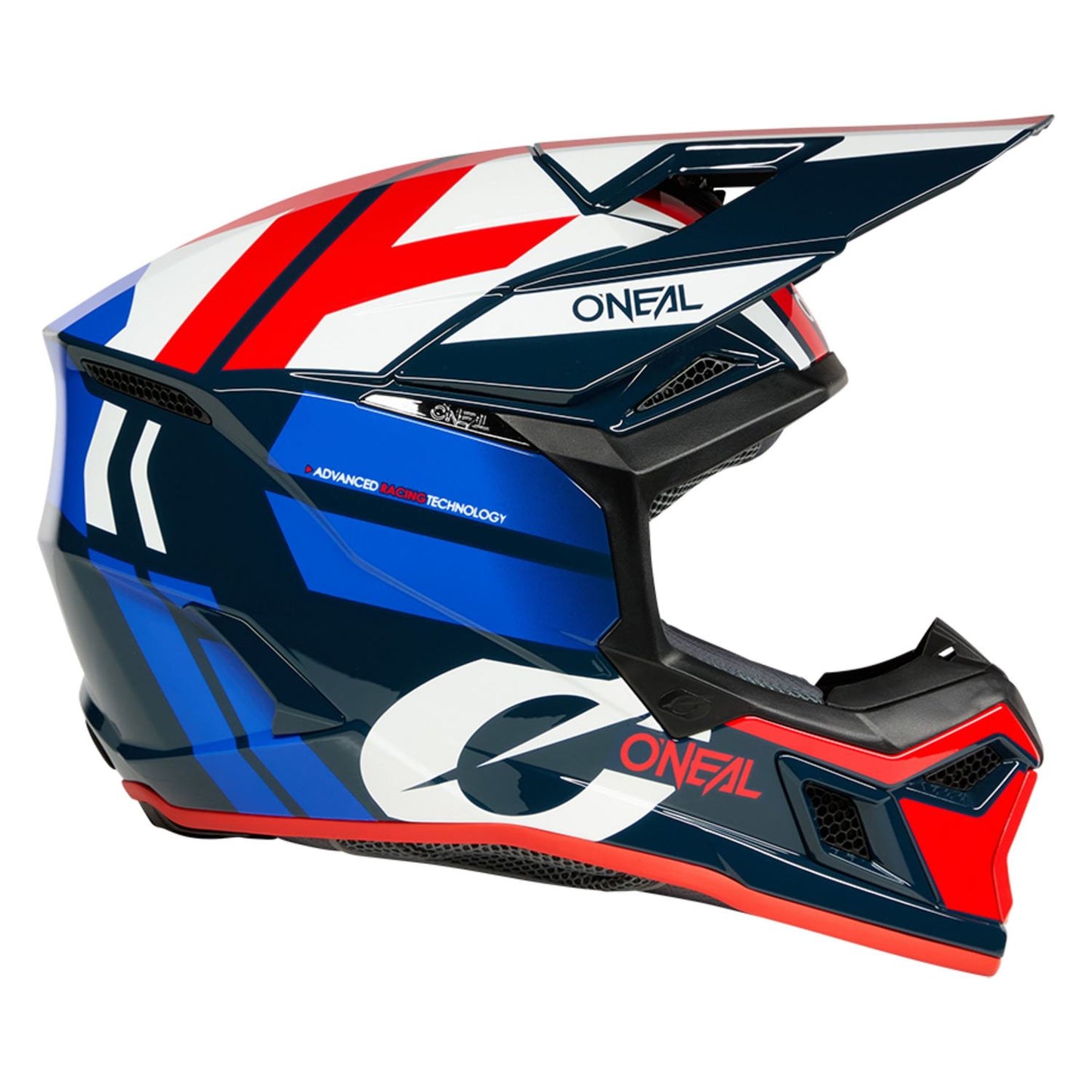 O'Neal 2026 3 SRS Ride Blue White Red Helmet