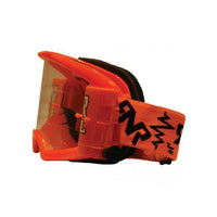 RNR Rip N Roll XL Colossus Roll Off Neon Orange Goggles
