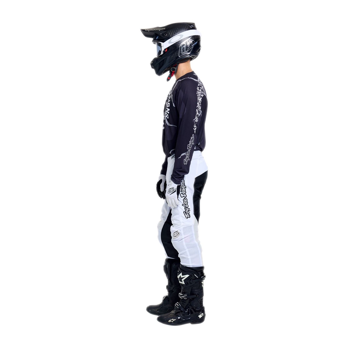 Troy Lee Designs Spring 2026 GP Pro Air Camo MX Combo Kit Black White