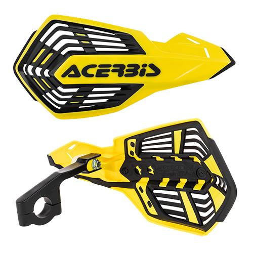 Acerbis X-Future MX Handguards Yellow Black Sherco 450 SEF Factory 2018 - 2024