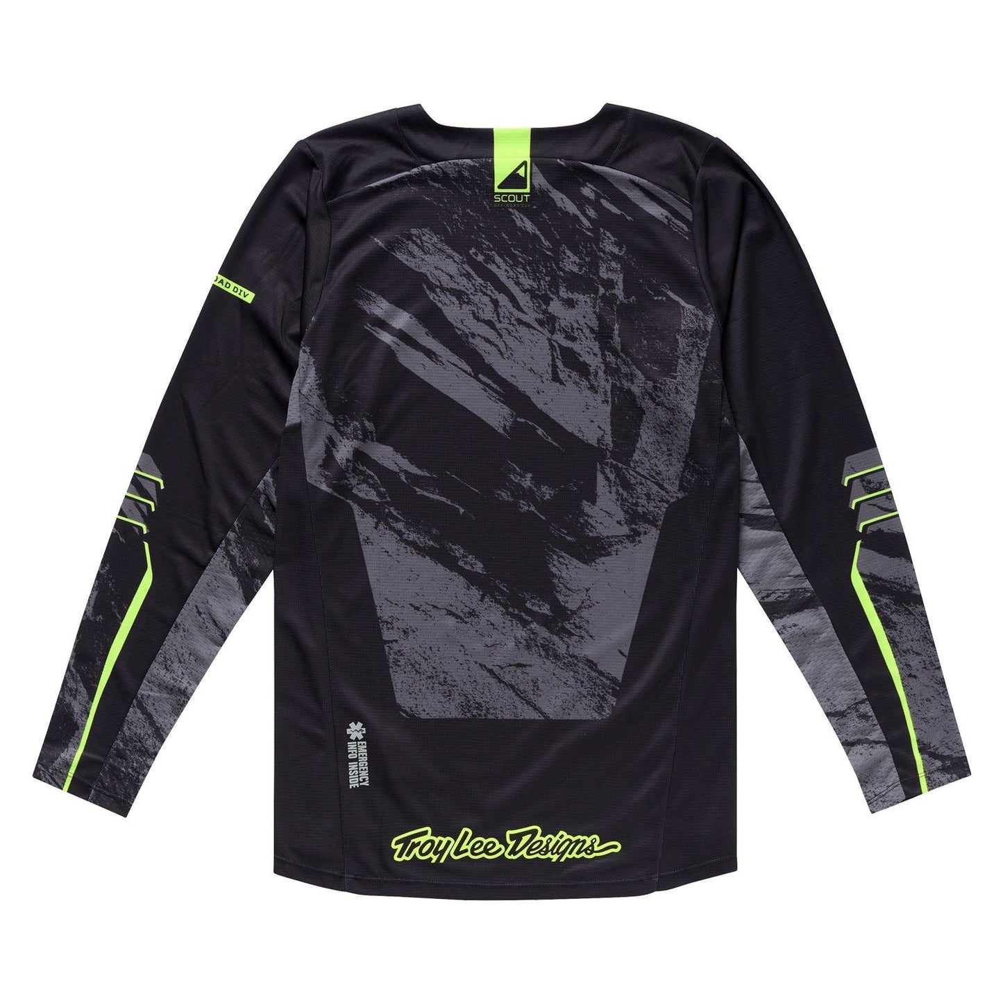 Troy Lee 2026 Motocross Jersey Scout GP Pro Slab Black