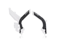 Acerbis X-Grip Frame Protector Guards White Black For KTM SX-F 350 2019-2022