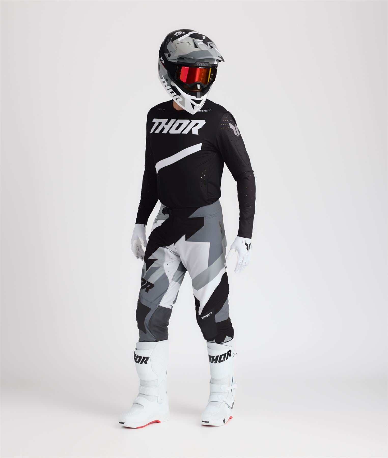 Thor 2026 Motocross Combo Kit Sportmode Brave Black