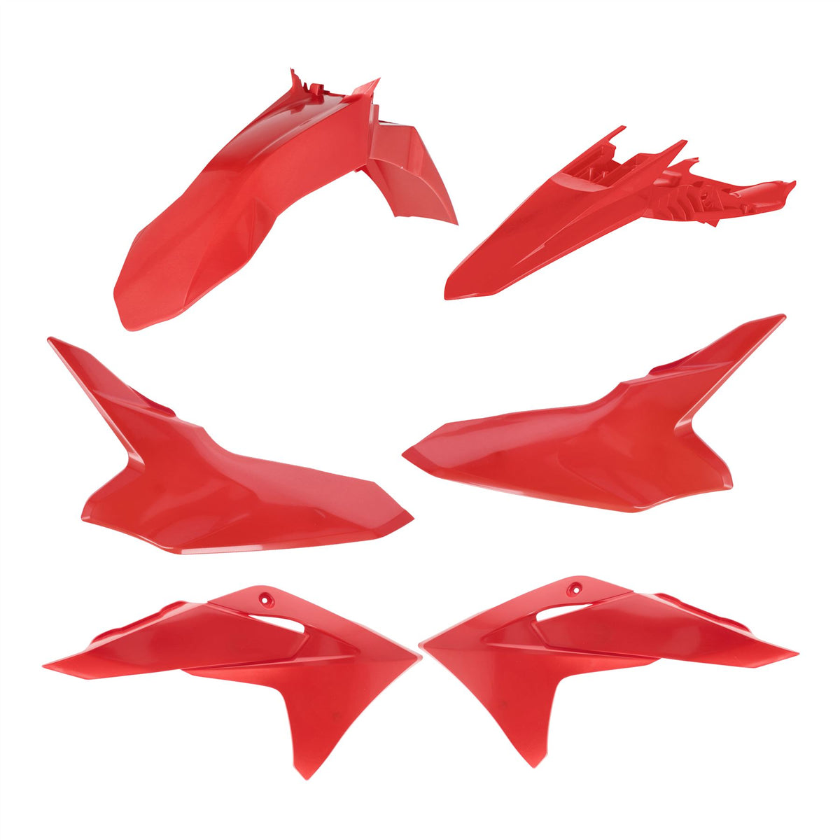 Acerbis Plastic Kit Red 0027016.110