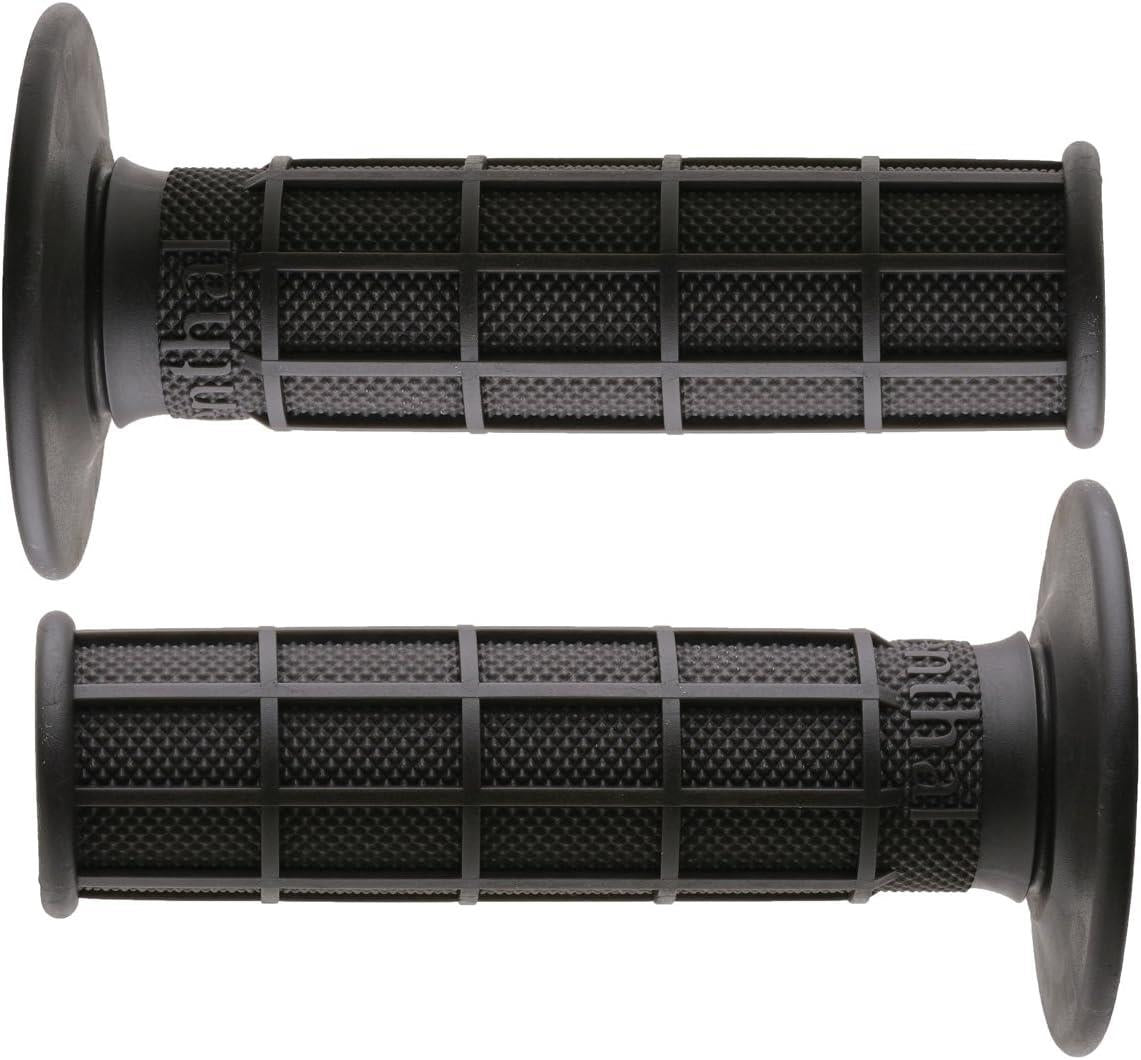 Renthal Firm Black Grips Full Waffle Charcoal Motocross Enduro