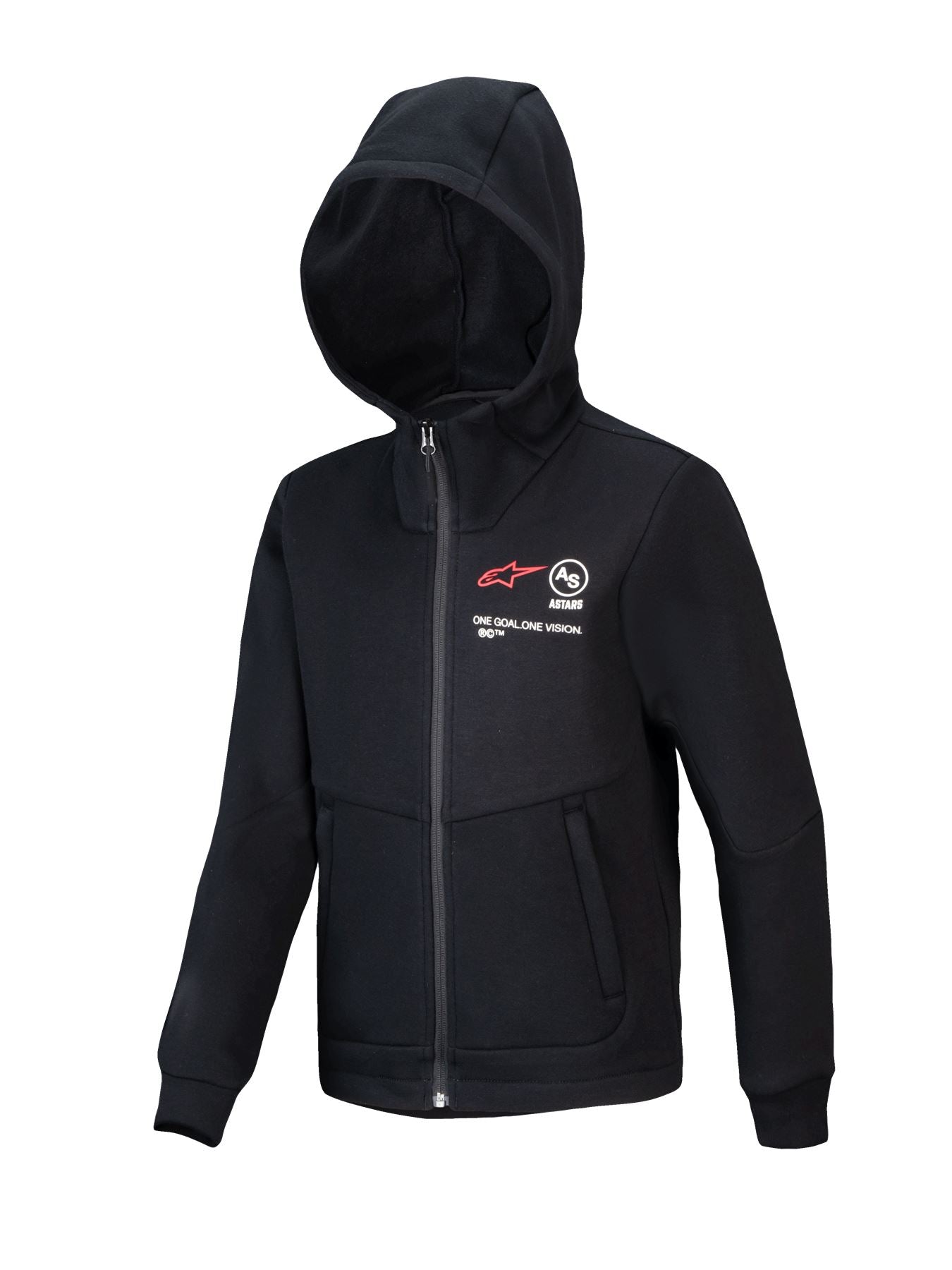 Alpinestars 2026 Youth Racer MX Fleece Ride Hoodie Black