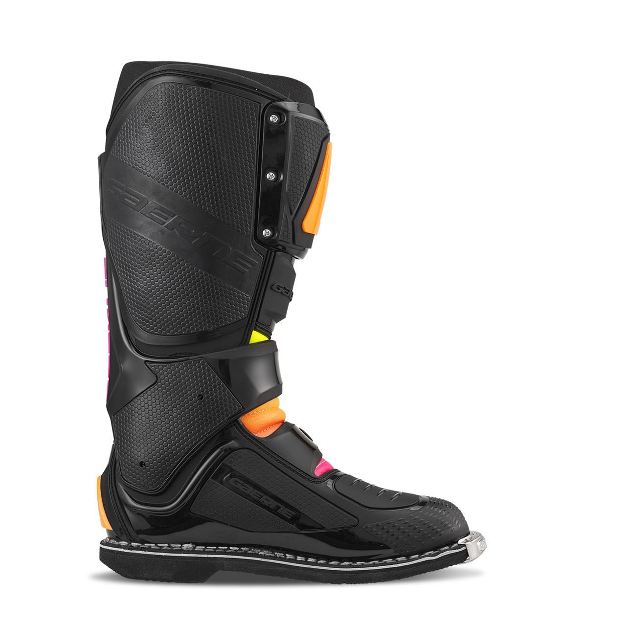 Gaerne 2025 MX Boots SG12 Black Orange Pink