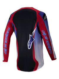 Alpinestars 2025 Fluid Wurx Motocross Jersey Purple Bright Red