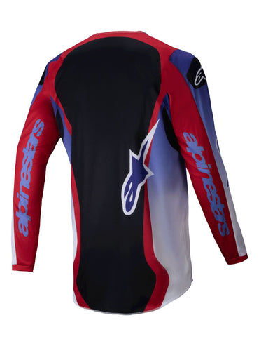 Alpinestars 2025 Fluid Wurx Motocross Jersey Purple Bright Red