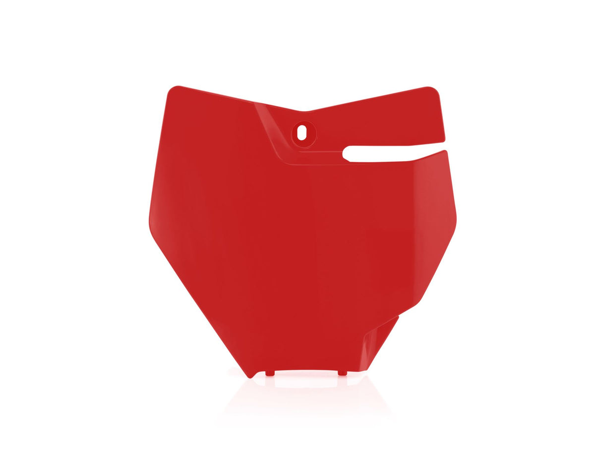 Acerbis Front Number Plate Red For Gas Gas MC 85 2021-2024