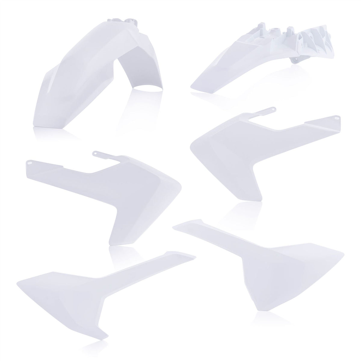 Acerbis Plastic Kit White 2 For Husqvarna FE 350 2026-2027
