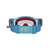 Alpinestars 2027 Supertech Firma Roll Off MX Goggles Blue Silver Clear