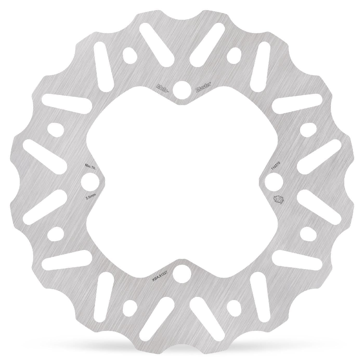 Moto-Master Nitro Series 180 mm Brake Disc For Kawasaki KX 65 2000-2025