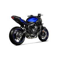 Akrapovic Carbon Fiber Racing Line Full Exhaust System For Yamaha MT-07 ABS Moto Cage 2015