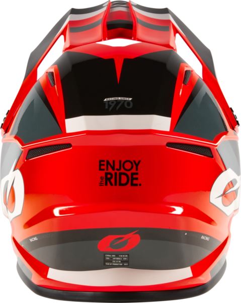 O'Neal 2024 Motocross Helmet 1SRS Youth Stream V.24 Black Red