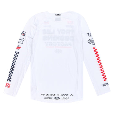 Troy Lee Designs Spring 2025 MX Jersey GP PRO AIR Factory Jersey White