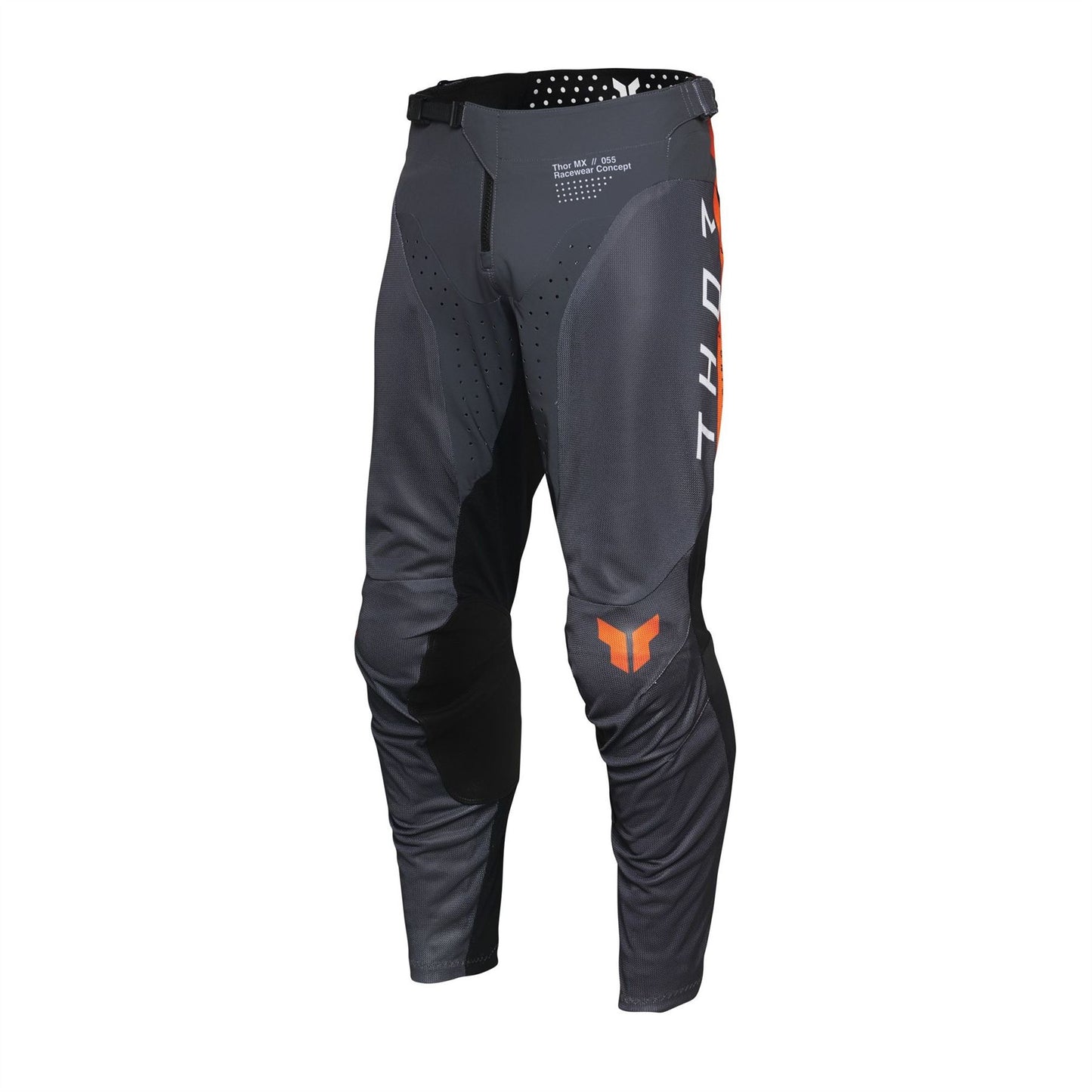 Thor MX Spring 2025 Combo Kit Launchmode Vented Raid Charcoal Black