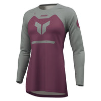Thor 2026 Womens Ridemode Menace Purple Grey MX Combo Kit