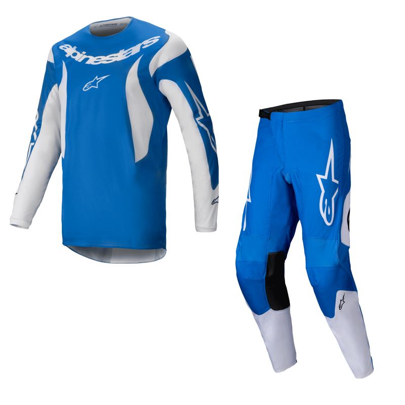 Alpinestars 2025 Fluid Haul Motocross Combo Kit Blue White