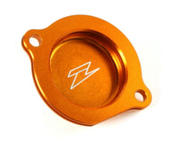 Zeta Racing Oil Filter Cover Cap Orange For KTM SXF250 SXF 250 2005 - 2012
