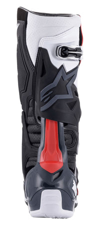 Alpinestars Tech 10 Supervented Motocross Boots Black White Grey Red CLEARANCE