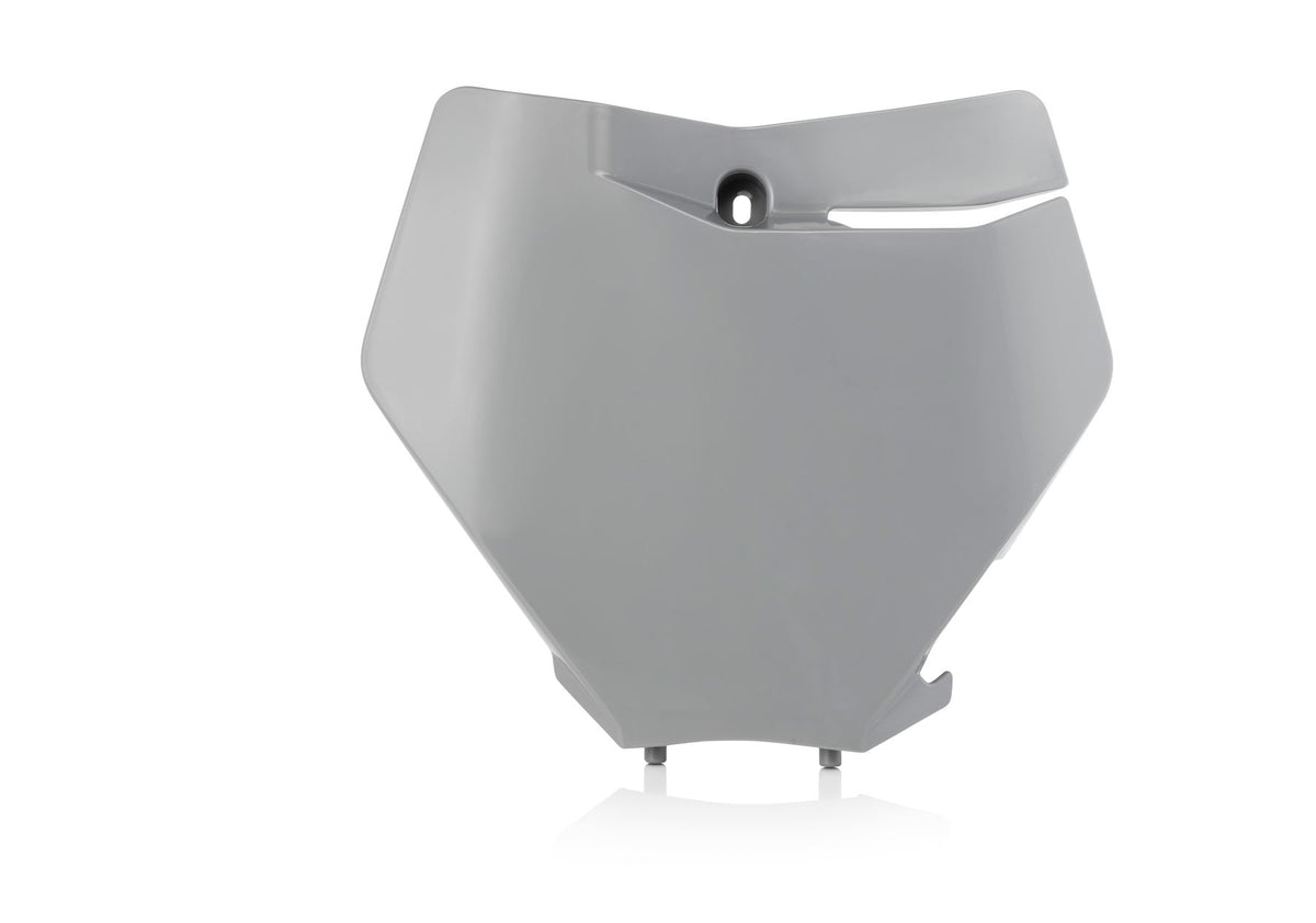 Acerbis Front Number Plate Grey For KTM XC-F 250 2019-2022