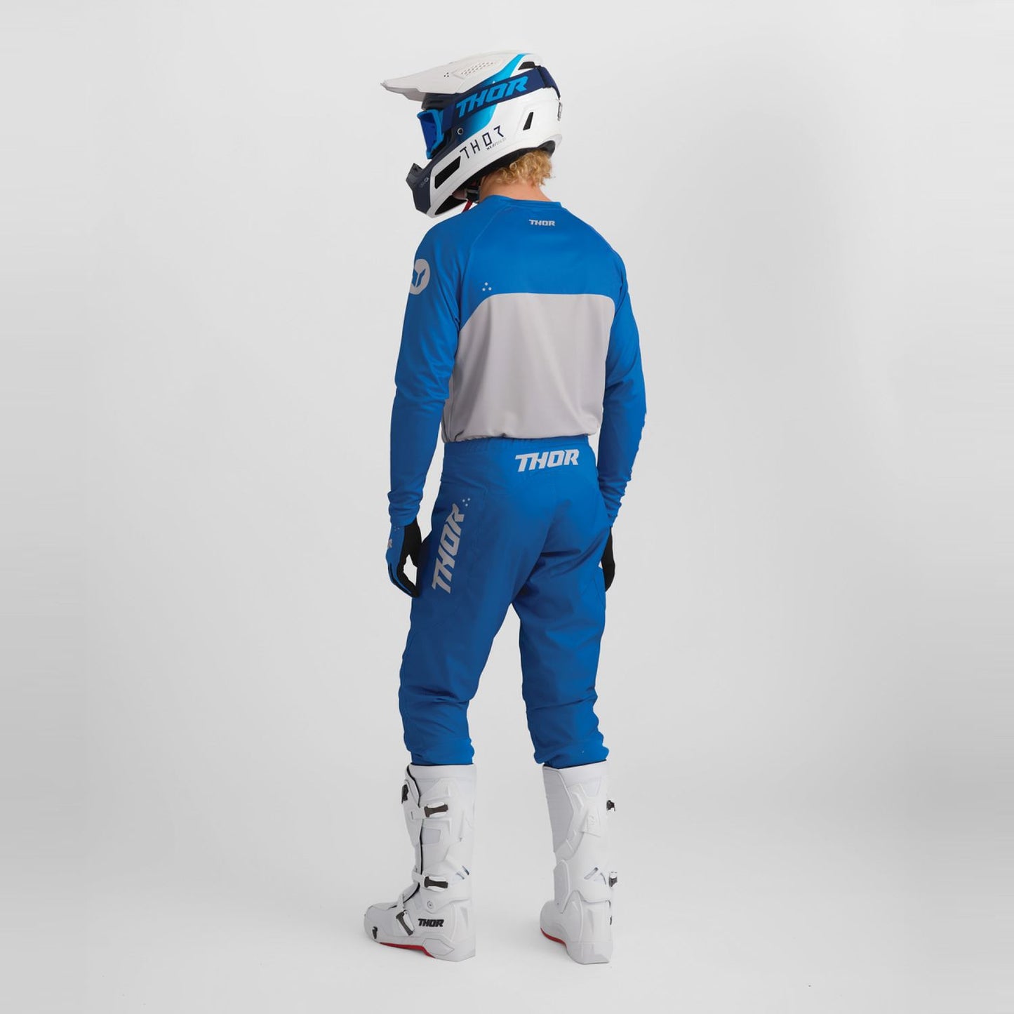 Thor 2026 Ridemode Menace Blue MX Combo Kit