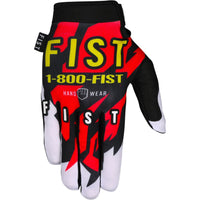 Fist Hardware Motocross Gloves Chapter 25 90s Red