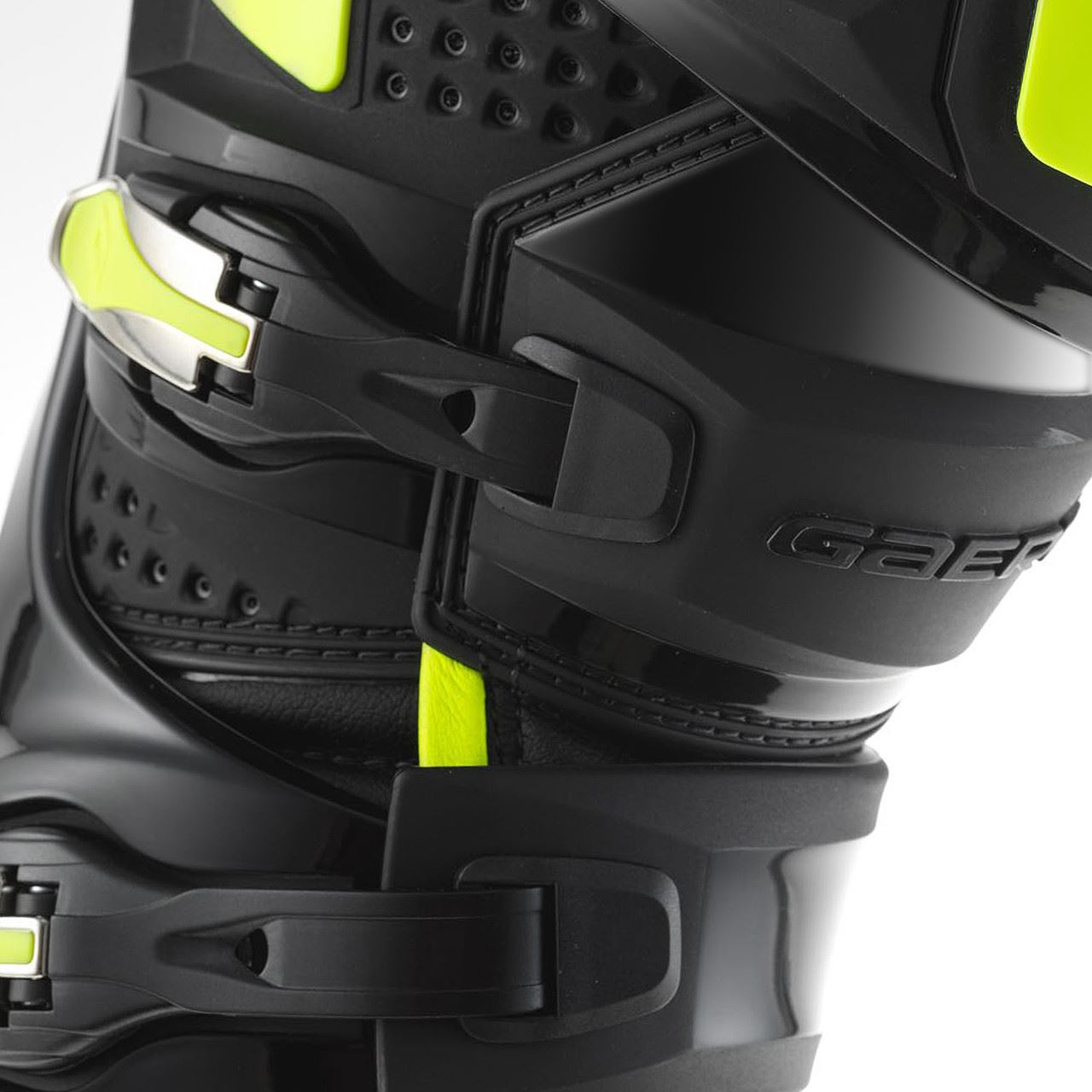 Gaerne SG12 Motocross Boots Black Flo Yellow