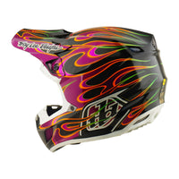 Troy Lee Designs Spring 2026 MX SE5 Carbon Torched Helmets Black Violet