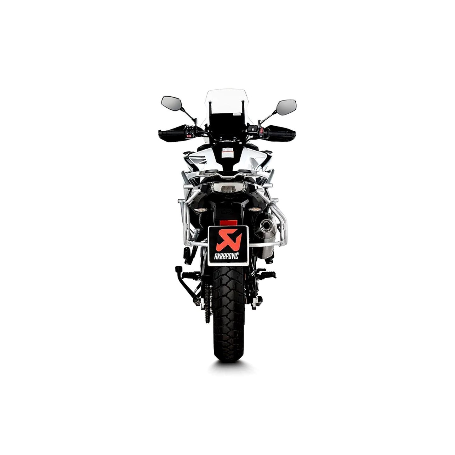 Akrapovic Titanium Line Slip On Silencer For CF Moto MT 800 ABS Touring 2024