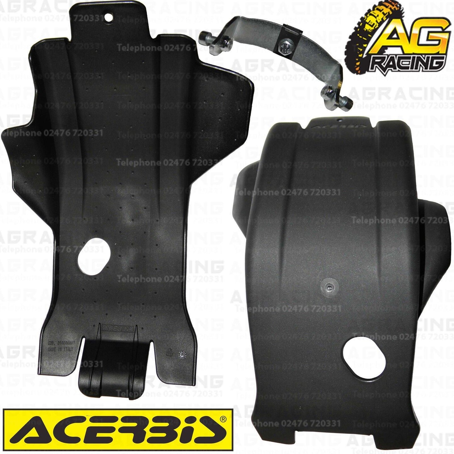 Acerbis Black Skid Plate For KTM SX-F 350 2011-2015