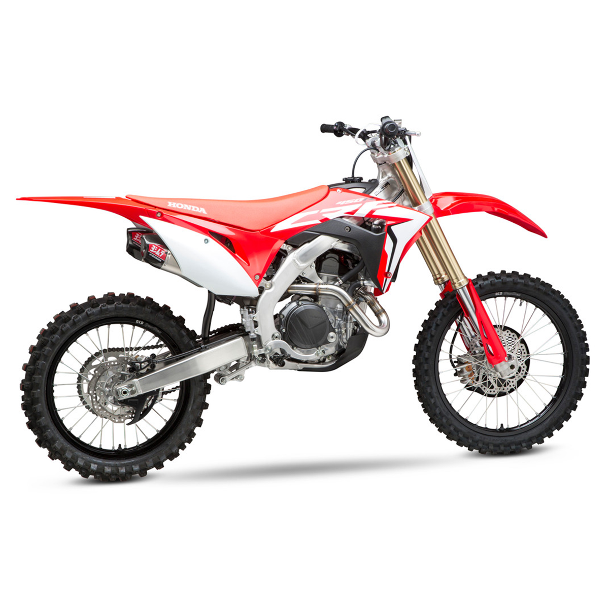 Yoshimura RS-9T Full Exhaust System Stainless Steel Aluminium Carbon Cap For Honda CRF 450RX 2017-2020
