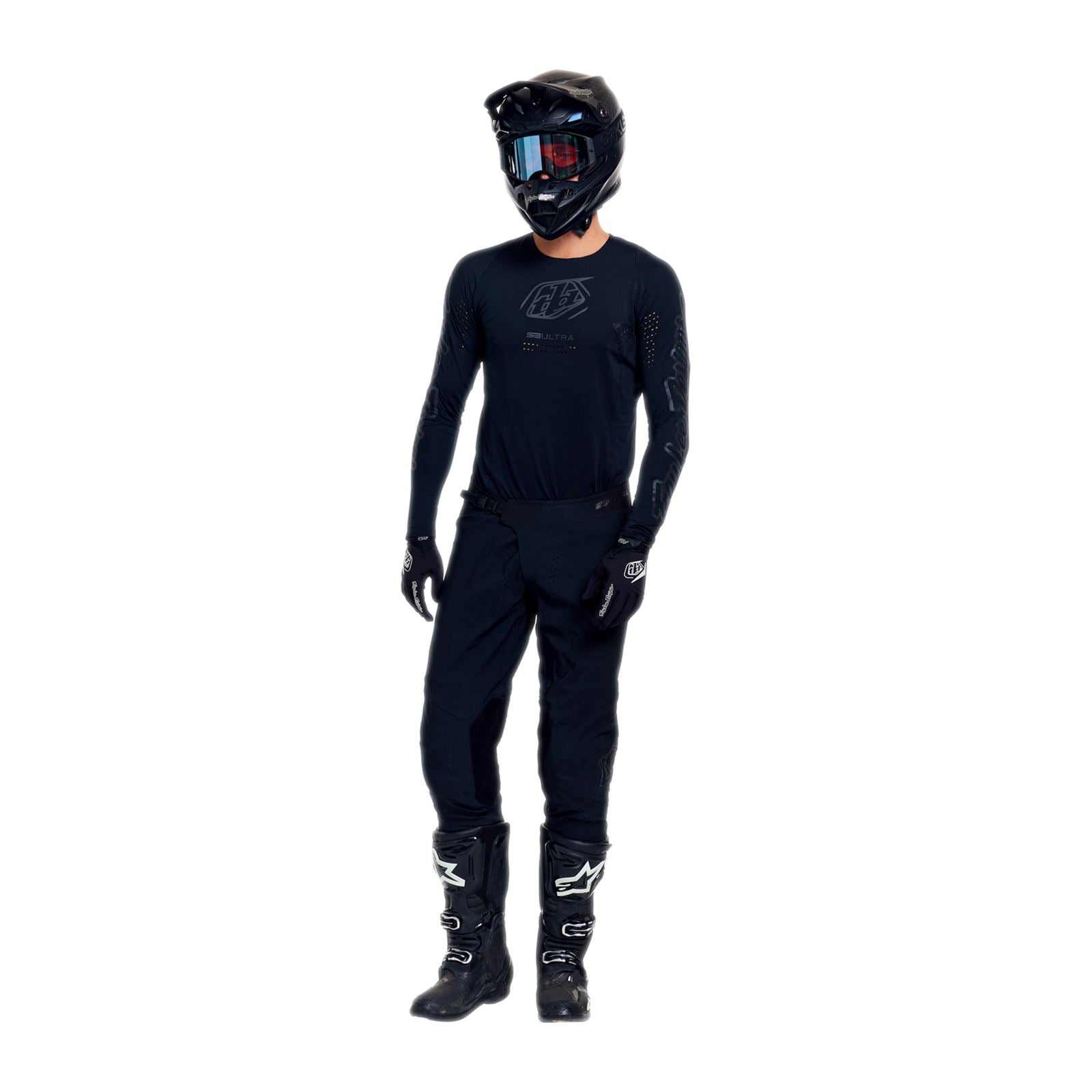 Troy Lee Designs Spring 2026 SE ULTRA Mono MX Combo Kit Black Black