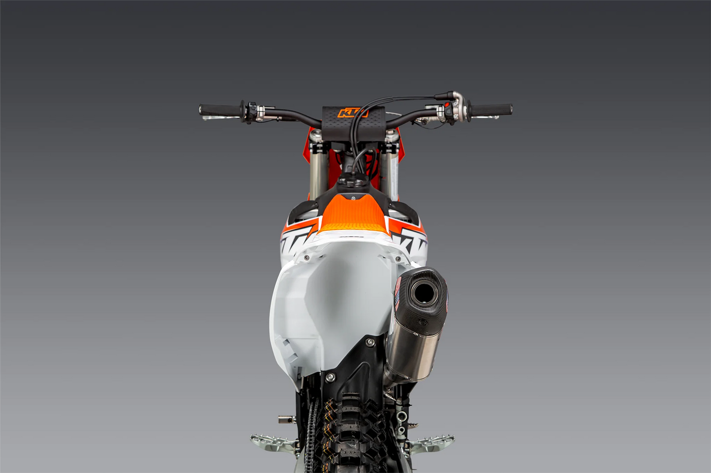 Yoshimura RS-12 Full Exhaust System Titanium Carbon Cap For Motocross Enduro Motorcycles