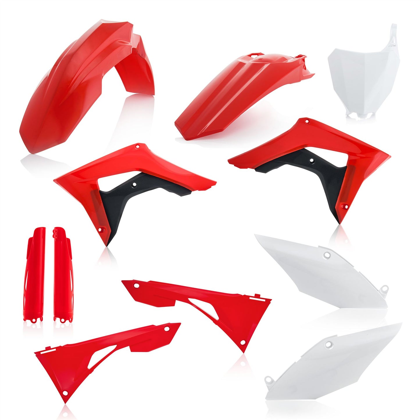 Acerbis Full Plastic Kit Standard Red Blue For HONDA CRF 250 R 2019-2021
