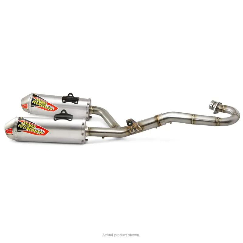 Pro Circuit T-6 Stainless Dual Exhaust System  For Honda CRF 450R 2015-2016