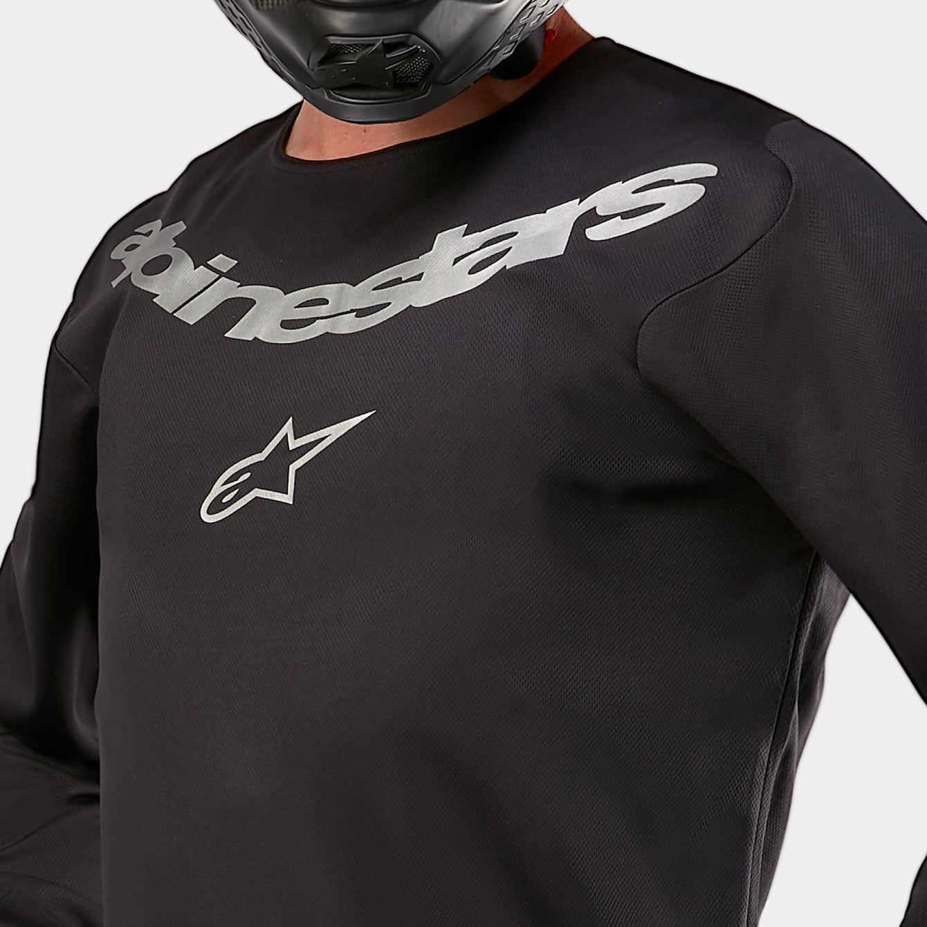 Alpinestars 2026 Fluid Graphite Motocross Jersey Black
