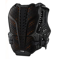 Troy Lee Designs 2025 Rockfight CE Solid Black Chest Protector