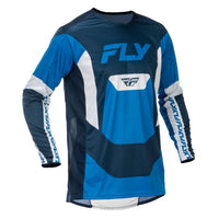 Fly Racing 2026 Motocross Jersey Lite  Blue White