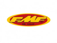 FMF 23" Original Oval Sticker Decal Fender Trailer Yellow/Red 58,4 CM (23")