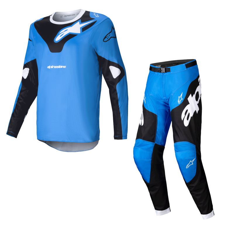Alpinestars 2025 Racer Veil Motocross Combo Kit Blue Black