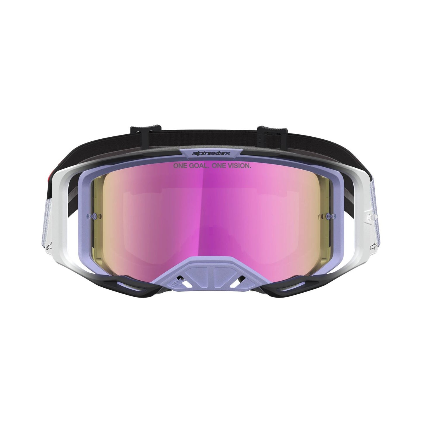 Alpinestars 2027 Vision 8 Maven MX Goggles Lavender Black Mirror Pink