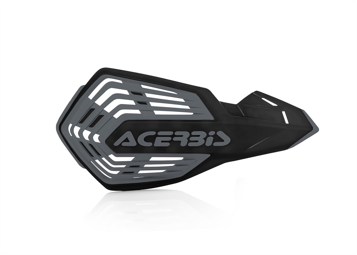 Acerbis X-Future Vented MX Handguards Black Grey Kawasaki KLX KX Motocross